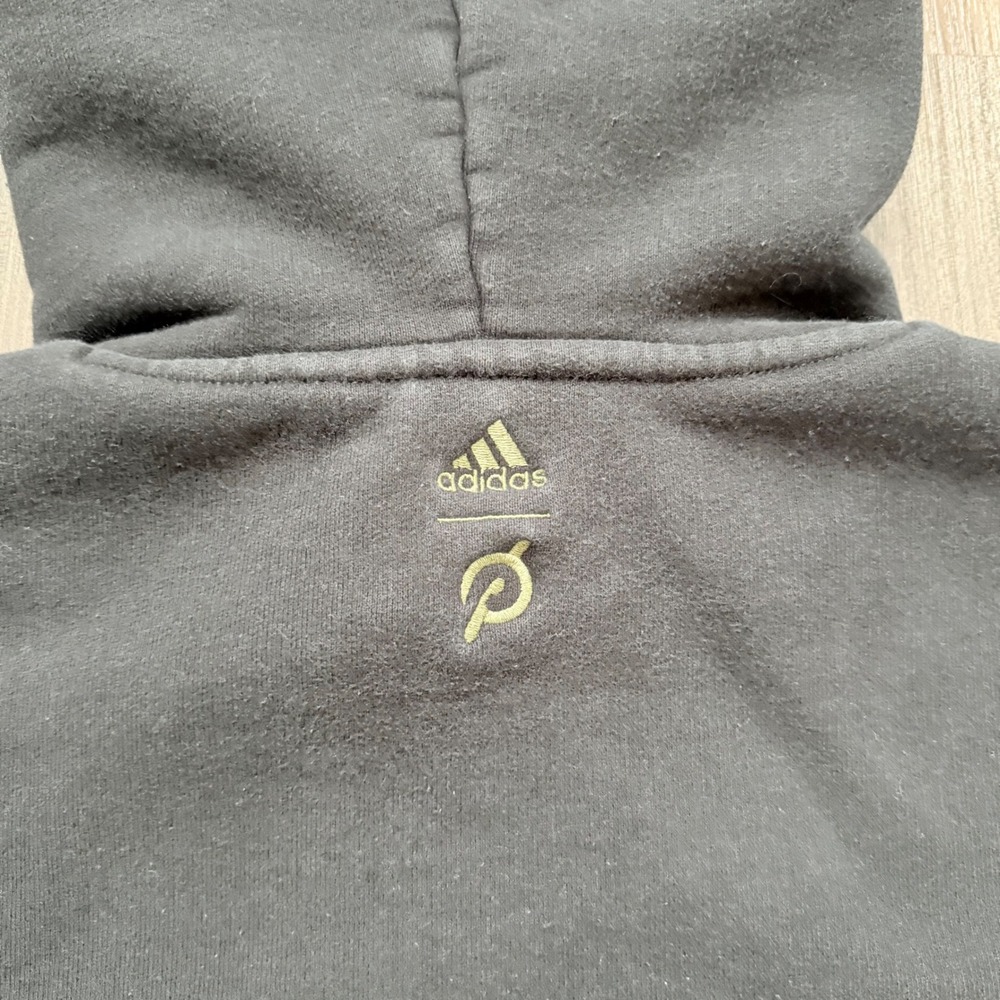 Adidas x Ivy Park x Peloton Hoodie Sweatshirt Mens Small Black Pullover - Picture 3 of 13